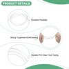 Unique Bargains Clear Plastic PVC Flexible Low Pressure Industrial Tubing 1 Pc - 2 of 4