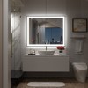 Apmir Super Bright Front & Back LED Lighted Anti-Fog Aluminum Alloy Framed Tempered Glass Bathroom/Vanity Mirror with ETL & 3-Year Warranty - 2 of 4