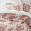 FIONECA Quilt Set- Lightweight - All Season Quilted Coverlet - Distressed Bouquet - 2 of 4