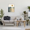 Stupell Industries Abstract Daytime Sun Landscape Fluid Shapes Design Framed Giclee Art - 3 of 4