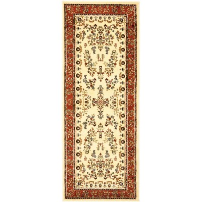 Lyndhurst Sarouk LNH331 Power Loomed Rugs - Safavieh