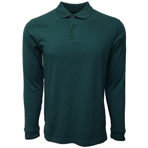 Marquis Men's Long Sleeve Slim Fit Polo Jersey - 1 of 4