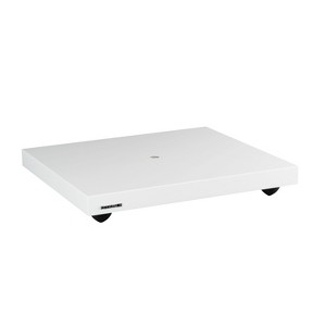 Fluance IB40 Turntable Isolation Base Anti-Vibration Wood Platform with Height Adjustable Feet and Bubble Level - 1 of 4