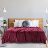 PiccoCasa Soft Warm Flannel Fleece Fuzzy Plush Lightweight Microfiber Bed Blanket - 3 of 4