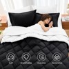 BAGOKIE 5/7 Pieces Comforter Set Reversible Bed in a Bag for All Season - 3 of 4