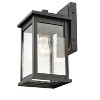 Millennium Lighting Bowton 1 - Light Wall Light in  Powder Coat Black - image 2 of 3