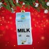 Cody Foster 3.75 In Oat Milk Ornament Vegan Carton Tree Ornaments - 3 of 3