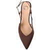 Journee Collection Womens Knightly Medium and Wide Width Sling Back Mid Stiletto Pointed Toe Pumps - 4 of 4