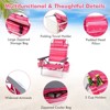 Tangkula 4 PCS Beach Chair 5-Position Outdoor Reclining Chairs w/ Head Pillow & Storage Bag - 3 of 4