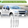Unique Bargains Exterior Door Handle Cover for Chevrolet Colorado 2023-2024 ABS 1 Set - 2 of 4