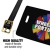 Wheel Of Fortune Wheel Of Fortune Onion Logo Luggage ID Tags Set of 2 - 2 of 4