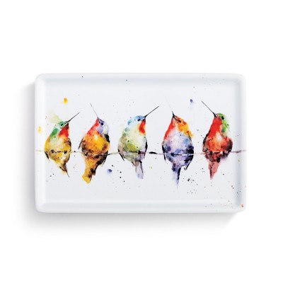 DEMDACO Hummers on a Wire Tray White