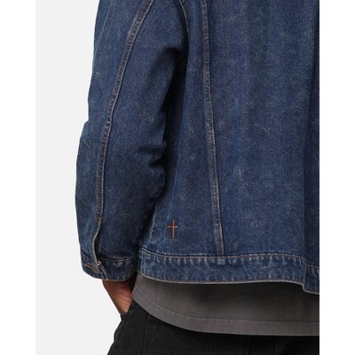 Saint Morta Mens Rodeo Denim Jacket - Dark Indigo L — фото 5
