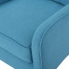 Okak Mid-Century Modern Armchair,Tufted Back Accent Chair with Birch Wood Legs for Living Room,Bedroom - 4 of 4