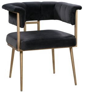 TOV Furniture Astrid Velvet Dining Chair - 1 of 4