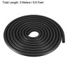 Unique Bargains EPDM Rubber Weather-Proof Insulation Seal Strip Black 118" - 2 of 3