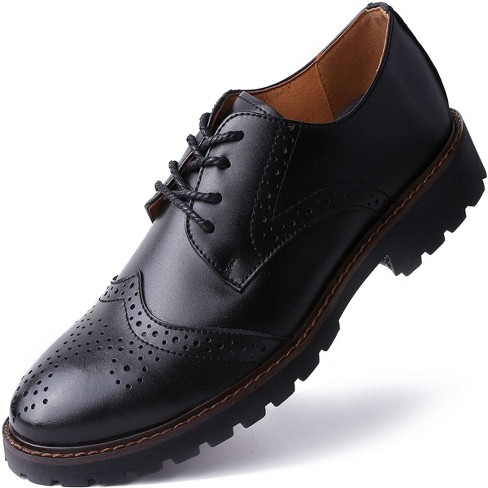 Men's Leo Oxford Dress Shoes - Goodfellow & Co™ Black 9 : Target