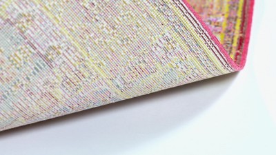 Valencia Multi-Color Hand-Knotted Square Area Rug