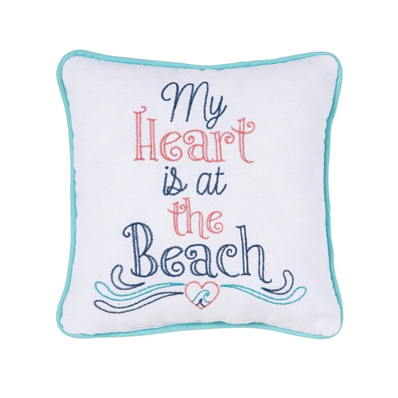 C&F Home Heart At The Beach Pillow, 1 of 5