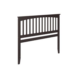 AFI Furnishings Mission King Headboard with Turbo Charger in Espresso - 1 of 4