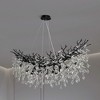43"Modern Crystal Branch Chandelier, Dining Pendant Light - 4 of 4