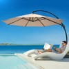 Lausaint Home 12' Deluxe Cantilever Umbrella - 4 of 4