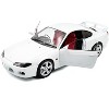 1999 Nissan Silvia (S15) Spec-R Aero RHD (Right Hand Drive) Aspen White 1/18 Diecast Model Car by Solido - 2 of 4