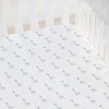 Lush Décor Fitted Crib Sheet Giraffe Gray - 2 of 2