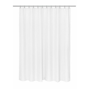 Ben&Jonah Ianthe Vinyl Water Repellent Shower Curtain Liner - Easy To Clean - 1 of 2