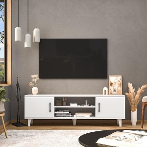 Atelier Mobili, Mid Century Modern TV Stand 55 Inch TV, Entertainment Center - 1 of 4