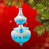 Italian Ornaments 6.5 Inch Swan Fountain Ornament Christmas Carousel Tree Ornaments - 2 of 4