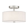 Livex Lighting Meridian 2 - Light Wall Light in  Brushed Nickel - 3 of 4