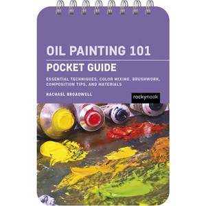 Oil Painting 101: Pocket Guide - (Pocket Guide Series for Painting) by  Rachael Broadwell (Spiral Bound) - 1 of 1