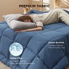 Bedsure Comforter Duvet Insert - Quilted Comforters Queen Size, All Season Duvet, Down Alternative Bedding, with 8 Tabs, Gifts for Women/Men, White,Qu - 3 of 4