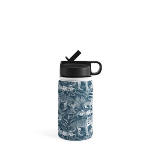 Julia Madoka Family of Tigers Monochrome Water Bottle - Society6 - 1 of 4