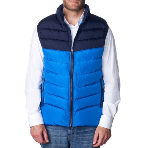 Mens puffer best sale vest target