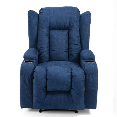 Lavonia Contemporary Pillow Tufted Massage Recliner - Christopher Knight Home