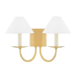 Mitzi Lenore 2 - Light Sconce in  Aged Brass - 1 of 1