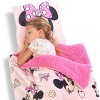 Northwest Minnie Mouse Silk Touch High Pile Fleece Slumber Bag, 27" x 56", Favorite Things - 3 of 4