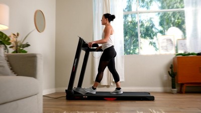 Sunny Health & Fitness Smart Strider Treadmill with 20 Wide LoPro Deck -  SF-T7718SMART 