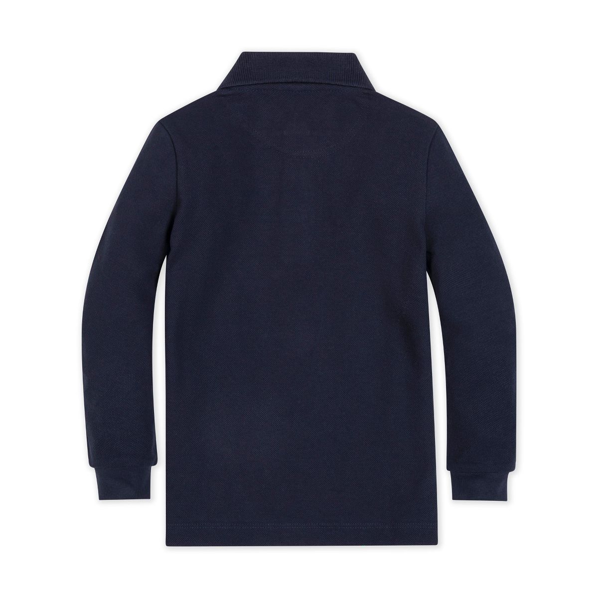 Hope & Henry Boys' Organic Long Sleeve Pique Polo - thumbnail 2