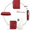 FATMOON Small Wallet for Women - Leather Credit Card Holder, Compact Bifold Purse for Everyday & Travel,ID Window Zip Pocket Wallet - 3 of 4