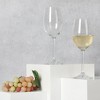 Martha Stewart Vivica 14-Ounce Stemmed White Wine Glass Set 4-Pack - image 3 of 4