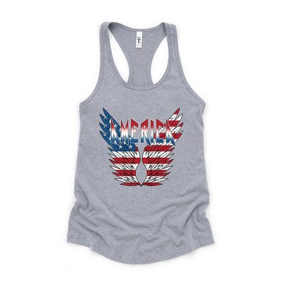 Simply Sage Market Women's America Wings Graphic Racerback Tank