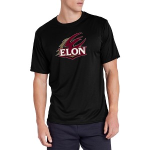 Men's Elon University Sport Active T-Shirt Primary Logo - 1 of 4