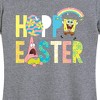 Women's - SpongeBob Squarepants - Hoppy Easter Icons Short Sleeve Graphic T-Shirt - 2 of 4