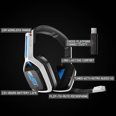 Astro A20 Bluetooth Wireless Gaming Headset for PlayStation 4/5_7