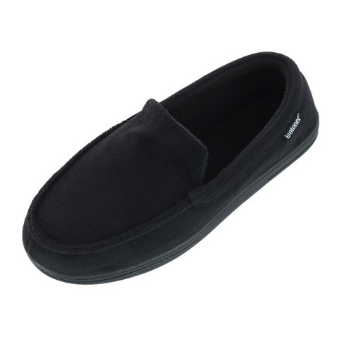 Isotoner Men's Microterry and Waffle Travis Moccasin Slipper - image 1 of 4