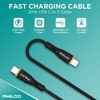 PHILCO 20W USB C to C Cable, 4Ft Length, Fast Charging, High-Speed Data Transfer, Durable and Tangle-Free - 2 of 4