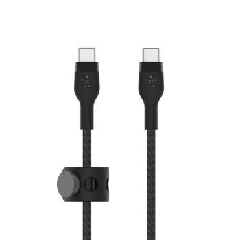 Belkin BoostCharge Pro Flex USB-C Cable with USB-C Connector Cable + Strap 